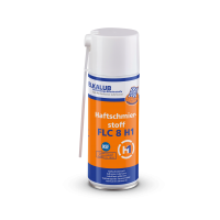 Elkalub FLC 8 H1 Chain Spray ELKALUB FLC 8 H1 is our chain lubricant ELKALUB FLC 8 H1 in spray form. ELKALUB FLC 8 H1 is a further development of our chain lubricant ELKALUB LA 8. The lubricating film has a good spreading capability and protects against corrosion. It has excellent boundary lubrication properties and is very adhesive and resistant to centrifugation up to 80 °C. ELKALUB FLC 8 H1 is recommended for use in heavy drive chains, cams, disk cams, open cogwheels, slideways and spindles.